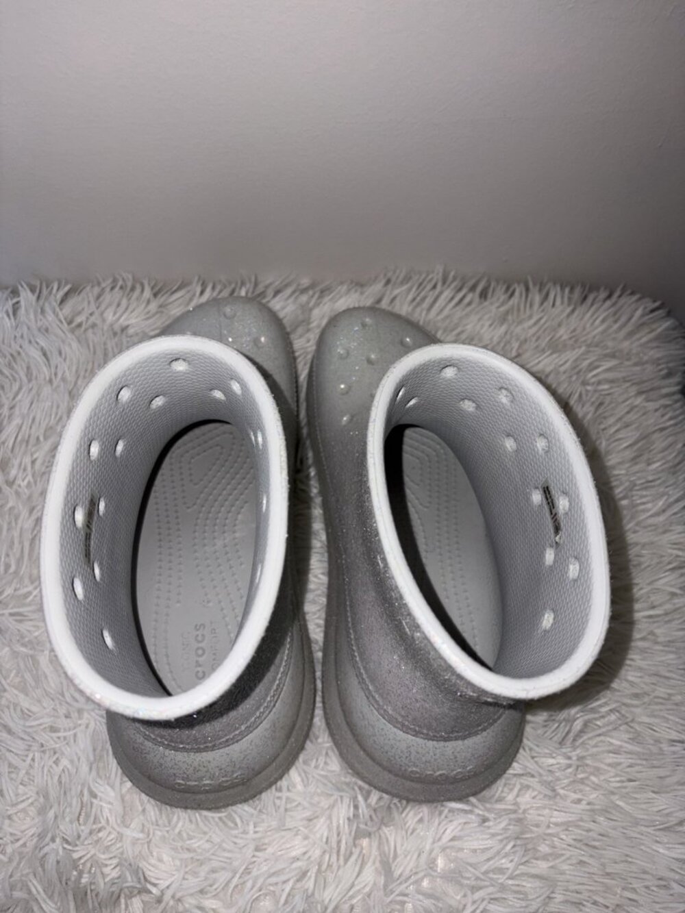 Crocs Crush Chunky Platform Clog Boots Women's Size 6 - Picture 6 of 12